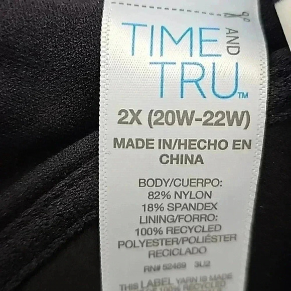Time and Tru Swimsuit Top 2X (20W-22W) - Picture 6 of 6